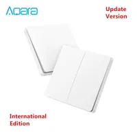 Smart Home Control [Innansent Edition] AQARA Wireless Key Aktualizacja wersja, czujnik przełącznika ZigBee do aplikacji 2021 Wst