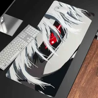 Tokyo Ghoul Gamer Keyboard PC Computers Pad on the Table Pad Mouse Gaming Setup Gamer Kawaii Accessories Computer Mousepad Anime AA220314