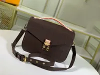 Women hot designer handbag messenger bag leather elegant shoulder bags crossbody bags shopping purse louiseitys viutonitys clutches 40780