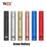 Authentic Yocan Armor Battery 380mAh Slim Preheat VV E Cig 510 Adjustable Voltage Vape Pen With Display Stand 100% Originala42a41a33 a23