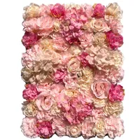 Decorative Flowers & Wreaths Artificial Wall Colorful Beautiful Silk Roses Wedding Home Decor Arrange Fake Plants Valentine&#039;s Day Or Graduat