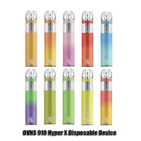 Original OVNS 910 Hyper X Disposable Device 2200 Puffs 1000mAh Battery 7ml Prefilled Cartridge Pods Vape Pen Vs Bar Plusa24a51