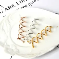 Hair Accessories 10pcs Gold Silver Color Rose Women Spiral Spin Screw Pin Clip Twist Barrette Hairpins For Girl