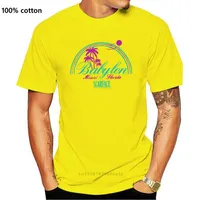 Erkek T-Shirts Scarface Babylon Club T-shirt Gevşek Artı Boyutu Tee Gömlek