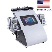 6 em 1 máquina de emagrecimento a laser a vácuo RF 40K Shaping Corporal Lipolaser Cavitação Ultrasônica Perda de peso para SPA