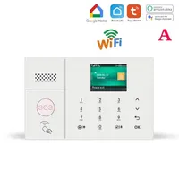 WiFi GSM-сигнализация для домашней беспроводной безопасности Комплект охранного комплекта 2G 4G Smart Life Cuya Control Работа с Alexa