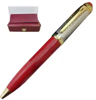 Yamalang Kugelschreiber Dwoth Box Limited Edition Metall Rollerball Stift mit Edelsteine ​​Metalle und rote Box als Geschenk Ball Point Stylo