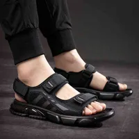 Men&#039;s Non Slip sandals high-grade outdoor beach shoes casual cheap water shoes 0212