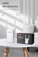 Comfast 300Mbps 2.4GHz Wireless WiFi Repeater 2-3dBi Antenna Strong WiFi Signal Amplifier Wireless Router WiFi Range Extender G1115