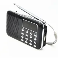 L-218 Mini Multifunction Radio For The Elderly Portable Outdoor Sports MP3 Card 210625