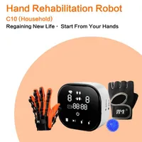 Elektrische Massagers Stroke Finger Rehabilitatie Trainer Robotic Gloves Braces ondersteunt Bot Care Hand Training Robot-apparaat voor Hemipl