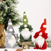 クリスマスの装飾スウェーデンサンタgnome人形飾りおもちゃホームクリスマス装飾パーティーギフトCT13