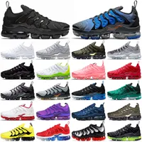 TN Artı Koşu Ayakkabıları Erkekler Knicks Siyah Bubblegum Yünlü Kiraz Tüm Kırmızı Serin Gri Neon Zeytin Saf Platin ABD Koyu Mavi Erkek Bayan Açık Sneakers 36-46