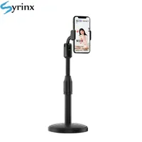 Multi-functional Retractable Mobile Stand Live Broadcast Desk Clip Bracket Table Mount Cell Phone Support Holder