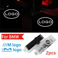 2x Car Welcome Light Door Logo LED-Projektionslampe Laser für BMW E90-93 M3 E60-64 E61 F10 F07-12 M5 Buld DC 12V neu Kommen Sie Auto