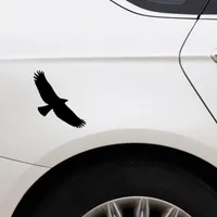 9 * 10 cm Tribal Eagle Bird Cartoon Riflettente Autoadesivi auto e decalcomanie Car Styling Car Styling Black