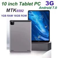 2021 Wysokiej jakości Quad Core 10 cal MTK6592 Dual SIM 3G Tablet PC Phone IPS Pojemnościowy ekran dotykowy Android 5.1 1 GB 16 GB MQ10