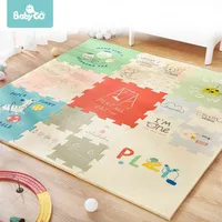 Babygo 퍼즐 아기 놀이 매트 XPE 거품 방수 2cm 두꺼운 어린이 카펫 크롤링 패드 거실 활동 바닥 210827