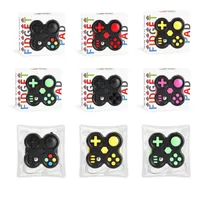 DHL Fidget Pad Sensory Toy Fidgets Controller Pads Fidgeting Blocks Spinner Toys for Kids Teens Adults ADHD ADD OCD Autism Anxiety Stress Relief