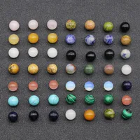 20 stks losse edelsteen kralen 8mm 10mm 12mm ronde semi kostbare losse natuurlijke stenen kralen kwarts gemengde kleuren voor sieraden maken 900 Q2