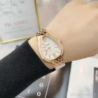 2020 Moda casual reloj analógico reloj de cuarzo mujer marca de ocio reloj de pulsera de lujo Stainera de acero Lady Vestido Partido Reloj Modelo Oringinal Elegancia