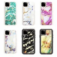 Marble Defender Shipence Phone Case для iPhone 11 12 Pro Max 13 XS X XR 6 7 8 плюс SE 12 MINI 13 3 в 1 Heavy Duty Robot Cover