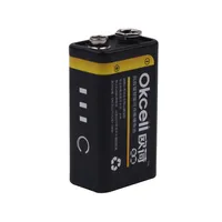 1PC O-Kcell 9V 800mAh USB Rechargeable Lipo Battery Model Microphone For RC Helicopter Part High Qualitya23