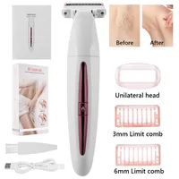Electric Razor Female Shaver Machine Women Hair Trimmer With USB Charging Wet Dry Shave For Legs Bikini Body Waterproof S0826
