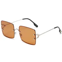 Luxury Carter Greets для мужчин Женщины Солнцезащитные очки Мужская ретро-дизайн Sunglasse жёлтые овальные окуна