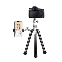 Ulanzi SK-04 Teléfono Soporte de trípode Soporte Selfie Stick Trípode para cámara DSLR iPhone para iPhone Android Teléfonos para Tiktok YouTube Grabación de video H1104