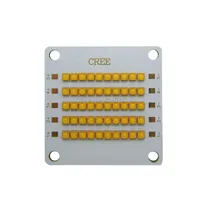 المصابيح 10 سلسلة 5 الموازية كري XB-D XBD 50W LED Emitter Light White 6000-6500K / دافئ 3000-3500K 30-34V 350ma النحاس PCB