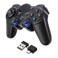 Game Controllers & Joysticks 2.4G Wireless Gamepad Pro Controller Double Anti-sweat Joypad With USB Adapter For Android Tablets PC TV