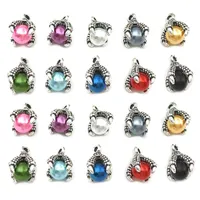 50pcs Alloy Charms Dragon Claw pendants 10x15mm Jewelry making Components
