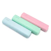 Caja de esterilizador de cepillo de dientes portátil UV USB / Batería Carga DUAL Uso - Verde