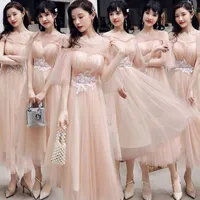 الملابس العرقية اللباس الصيني العروسة vestidos 2021 الأخت مجموعة الصديقات الزفاف طويل التخرج مساء المرأة حزب
