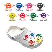 Wholesale M Croc Shoe Charms Parts Accessories Buckle Clog Buttons Pins Wristband Bracelet Decoration Kids Teen Adulty Party Gifts