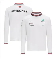 Luxury Mens Petronas Sweatshirts Fashion F1 Valtteri Bottas Formula One Men Women Competition Casual Long sleeve Lewis Hamilton Team Work clothes Sweatshirt