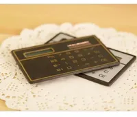 2022 protable mini solar calculator pocket slim credit card calculators student novelty small office gifts