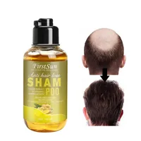 Anti Hair Loss Shampoo Herbal Ginger Ginseng Extract Hair Essence Treatment Dry Frizz Regrowth Thicken Hair Product
