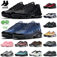 TN Artı Koşu Ayakkabıları Kadın Erkek TNS Sneakers Üçlü Siyah Kırmızı Degrade Hiper Mavi Volt Bordo Camo Yansıtıcı Açık Koşucular Yürüyüş Koşu