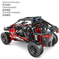 Speed ​​Beach Buggy Off-Road Auto PlayMobil 8048 42101 High-Tech-Ideen Jungen Bausteine ​​Sandfahrzeuge Trucks Spielzeug für Kind