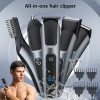 Clipper per capelli Professionale Tutto in un trimmer di rasoio elettrico per uomo Grooming Kit Trimmer barba Set di taglio di capelli