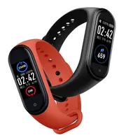 2021 Qualidade superior M5 relógios inteligentes Relógios de coração real Pulseira de pressão arterial Esporte Smartwatch Monitor Fitness Health Rastreador Relógio Call Pulseira para iOS Android