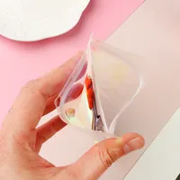 100 stks plastic zakken sieraden snoep telefoons make-up zip rits slot herscholingbare poly regenboog verpakking zakken verschillende grootte
