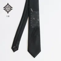 Cadeau Shakespeare Sonnet Love Poem Plume Black Broderie Main Coup de la main Premium Partie Cravate Cravate Création Cravate Largeur: 7cm DX Cravaux