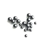 2021 4mm 6mm SIC Terp Pearl Ball Insert with Hookah 100% Silicon Carbide Black Ceramics Spinning Tops Inserts for Quartz Banger Nails
