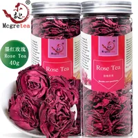 McGrea 40g Chine Roses naturelles Thé de fleur Chinois Chinois Organic Tea Sain Healthy Tea Buds Buds Yunnan Mo Hong