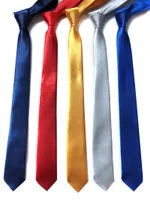 145 * 5 cm Bräutigam Hals Krawatte 35 Farben Mann Paisley Krawatten Solid Classic Casual Hochzeit Krawatten