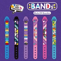 DIY Punkte Go Series Kids Armband Kit mit DIY Bausteine ​​Ziegelsteine ​​lustige Schmuck Spielzeug für Mädchen Jungen CJ22