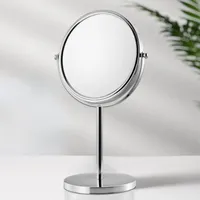 Aynalar Banyo 5 kez Yüksek Çözünürlüklü Çift Taraflı Ayna 360 Derece Döndürebilir Masaüstü Makyaj Giyinme Büyütülmüş Güzellik